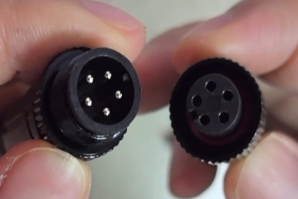 Weatherproof IP68 DMX connector